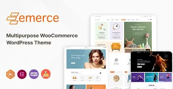 Free Download Emerce – Multipurpose WooCommerce WordPress Theme 1.8 [Latest Version]