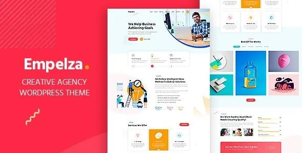 Free Download Empelza – Creative Agency & Portfolio WordPress Theme 1.4.2 [Latest Version]