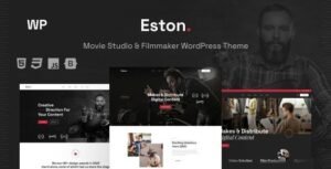Free Download Eston Movie Studio & Filmmaker WordPress Theme 1.0 [Latest Version]