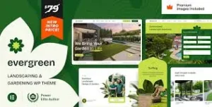 Free Download EverGreen – Landscaping Gardening WordPress Theme 10 [Latest Version]