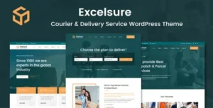 Free Download Excelsure – Courier Delivery WordPress Theme 1.3 [Latest Version]