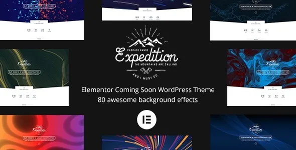 Free Download Expedition – Elementor Coming Soon WordPress Theme 4.0.1 [Latest Version]