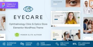 Free Download Eye Care - Family Optometrist WordPress Theme 1.2.0 [Latest Version]