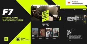 Free Download F7 – Fitness Gym WordPress Theme 39 [Latest Version]