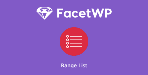 Free Download FacetWP – Range List 0.9.2 [Latest Version]