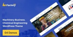 Free Download Factory HUB Industry, Factory, Engineering Theme 1.5.0 [Latest Version]