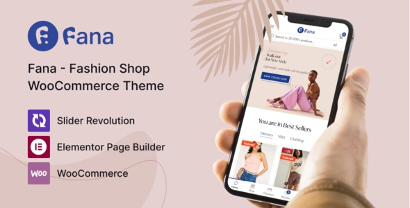 Free Download Fana Fashion Shop WordPress Theme 1.1.37 [Latest Version]