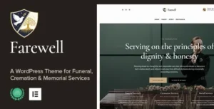 Free Download Farewell - Funeral & Memorial Services WordPress Theme 1.0 [Latest Version]