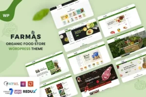 Free Download Farmas - Organic Food Store WordPress Theme 1.0.6 [Latest Version]