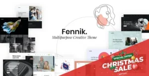 Free Download Fennik - Multipurpose Creative Theme 1.2.7 [Latest Version]