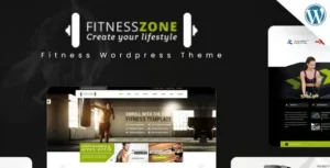 Free Download Fitness Zone WordPress Theme 5.9 [Latest Version]