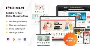 Free Download FlashMart – Multipurpose Elementor WooCommerce WordPress Theme 2.0.15 [Latest Version]