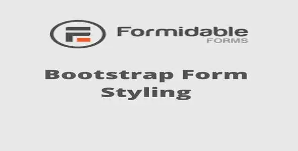 Free Download Formidable Forms Bootstrap Form Styling 2.0.1 [Latest Version]