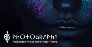 Free Download FullScreen Artist - Photography WordPress Theme 3.2 [Latest Version]