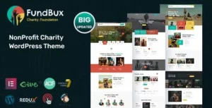 Free Download Fundbux - Charity & Fundraise Wordpress Theme 1.5.0 [Latest Version]