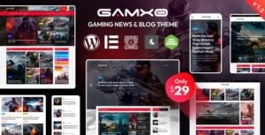 Free Download Gamxo – WordPress Gaming News & Blog Theme 2.0.5 [Latest Version]
