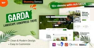 Free Download Garda - Gardening WordPress Theme 1.0.5 [Latest Version]