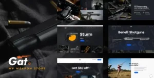 Free Download Gat – Gun & Weapon Store WordPress Theme 1.23.0 [Latest Version]