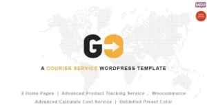 Free Download GO Courier - Delivery Transport WordPress Theme 2.5.8 [Latest Version]