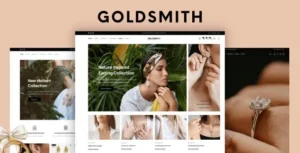 Free Download GoldSmith – Jewelry Store WooCommerce Elementor Theme 1.4.6 [Latest Version]