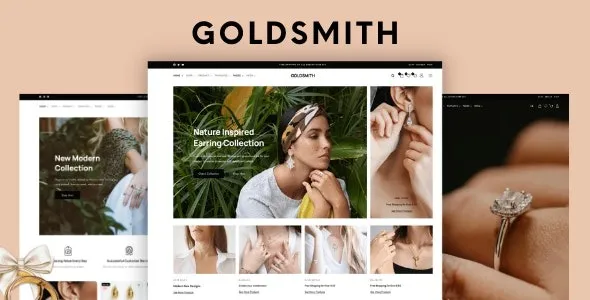 Free Download GoldSmith – Jewelry Store WooCommerce Elementor Theme 1.4.6 [Latest Version]