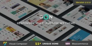 Free Download Gon | Responsive Multi-Purpose WordPress Theme 2.5.5 [Latest Version]