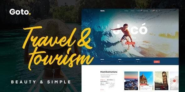 Free Download Goto Tour & Travel WordPress Theme 2.5 [Latest Version]