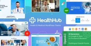 Free Download HealthHub – Health & Medical WordPress Theme 1.8.0 [Latest Version]