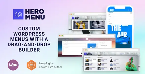 Free Download Hero Mega Menu – Responsive WordPress Menu Plugin 1.16.5 [Latest Version]
