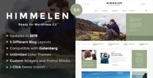 Free Download Himmelen - Personal Minimal WordPress Blog Theme 2.4.2 [Latest Version]