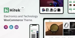 Free Download Hitek Electronics Store WooCommerce Theme 1.6.0 [Latest Version]