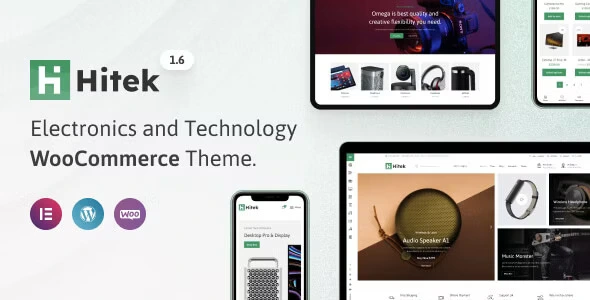 Free Download Hitek Electronics Store WooCommerce Theme 1.6.0 [Latest Version]