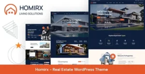Free Download Homirx – Real Estate WordPress Theme 1.1.3 [Latest Version]