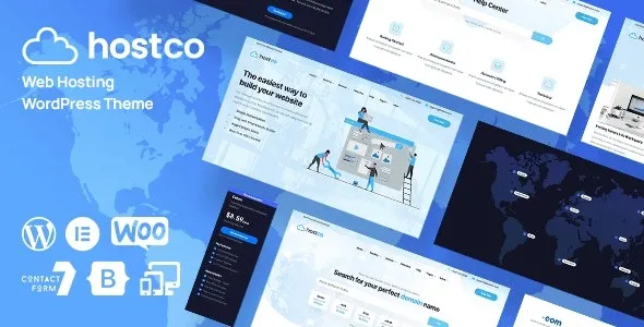 Free Download Hostco – Hosting Service WordPress Theme 1.0.4 [Latest Version]