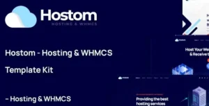 Free Download Hostom – Kit de Plantillas Elementor Template for Hosting WHMCS 1.0 [Latest Version]
