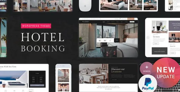 Free Download Hotel Booking – Hotel WordPress Theme 2.9 [Latest Version]