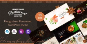 Free Download Hungrybuzz - Restaurant WordPress Theme 1.0 [Latest Version]