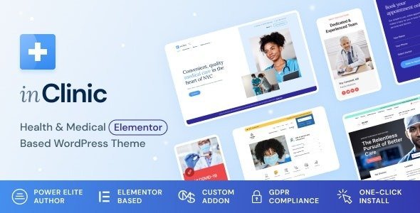 Free Download InClinic Healthcare & Medical WordPress Theme 1.3.0 [Latest Version]