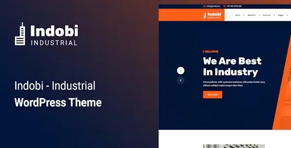 Free Download Indobi – Industrial WordPress Theme 1.1.0 [Latest Version]