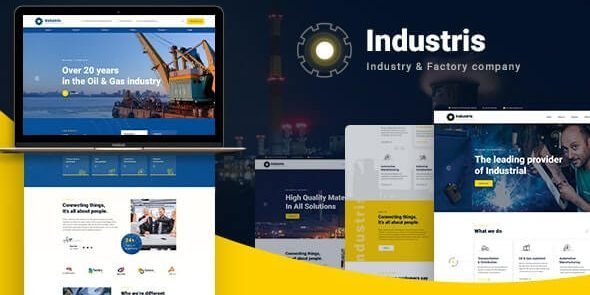 Free Download Industris Factory & Business WordPress Theme 1.1.5 [Latest Version]