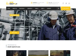 Free Download Industry – WordPress Theme for Factory and Industrial Business 1.0.0 [Latest Version]