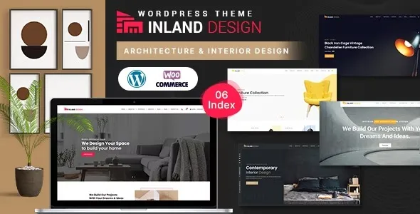 Free Download Inland – Interior Design WordPress Theme 1.0.6 [Latest Version]
