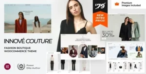 Free Download Innove Couture – Fashion Boutique WordPress Theme 34 [Latest Version]