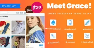 Free Download Instagram Feed Gallery Grace for WordPress 1.2.8 [Latest Version]