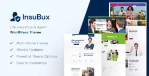 Free Download Insubux – Insurance Company WordPress Theme 1.0.7 [Latest Version]