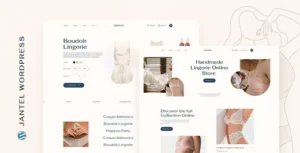Free Download Jantel - Lingerie & Fashion Store WordPress Theme 1.0 [Latest Version]