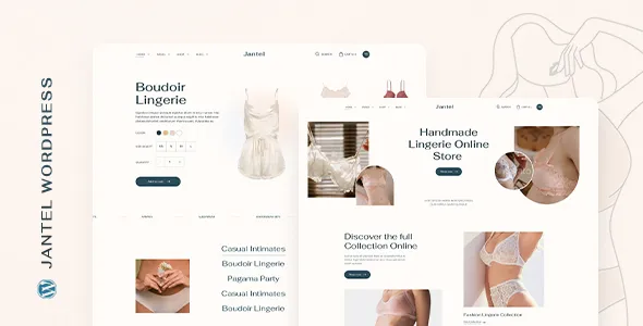 Free Download Jantel – Lingerie & Fashion Store WordPress Theme 1.0 [Latest Version]