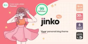 Free Download Jinko - Your Personal Blog Theme 1.1.7 [Latest Version]
