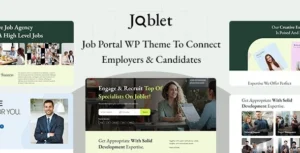 Free Download Joblet Job Recruitment Services WordPress Theme 1.0 [Latest Version]