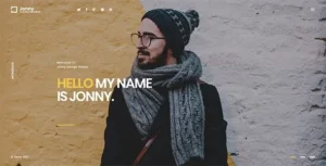 Free Download Jonny Personal WordPress Theme 1.2.0 [Latest Version]